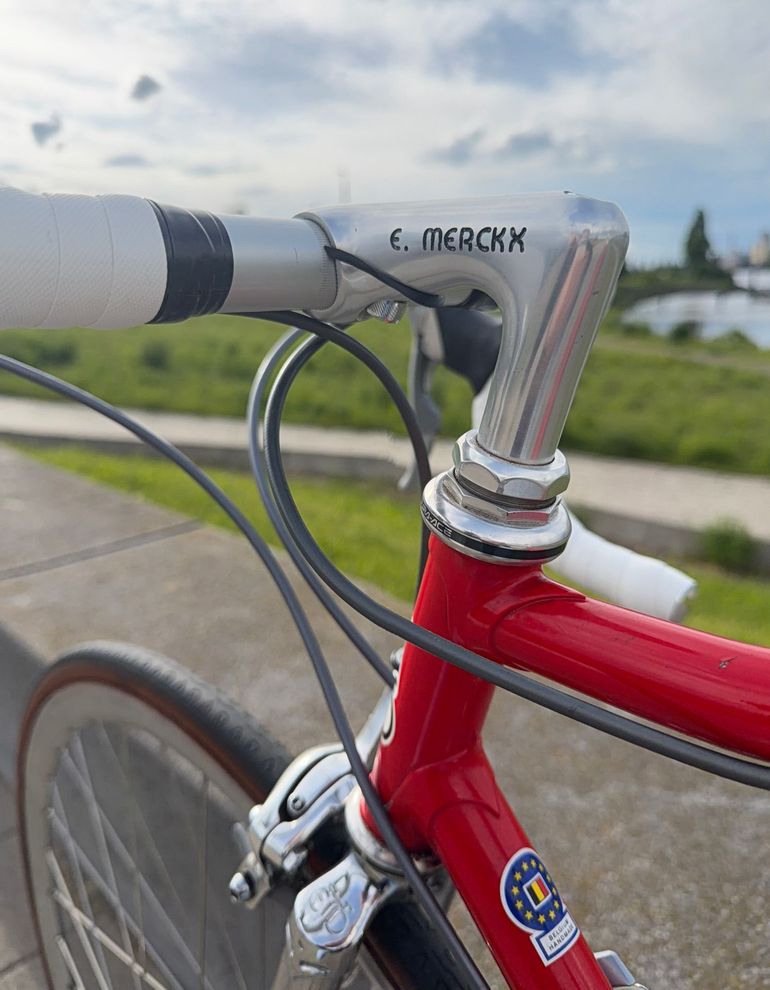 Used Eddy Merckx Eddy Merckx Custom Shimano Dura Ace 1990 Road & Gravel, White — image 7 of 8