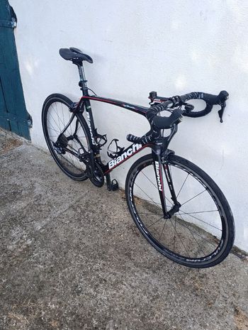 Used Bianchi Infinito CV Ultegra Compact 2014 2014 Road & Gravel, Schwarz — image 2 of 6