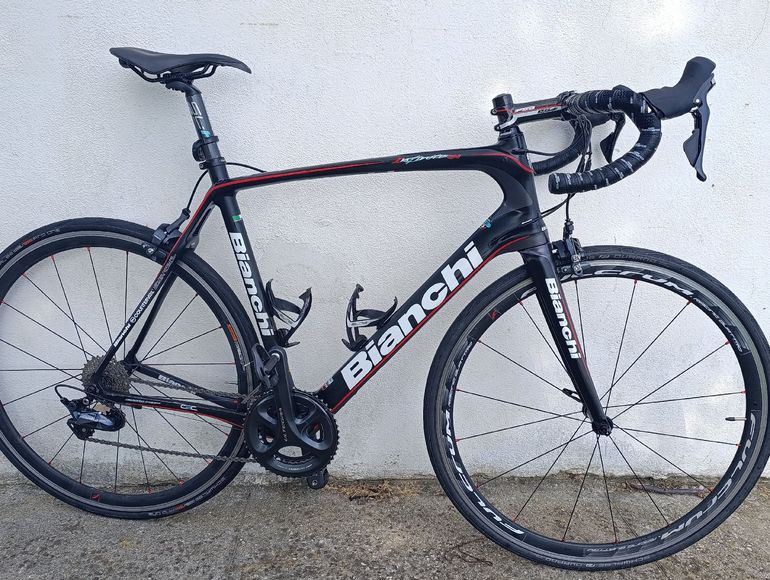 Used Bianchi Infinito CV Ultegra Compact 2014 2014 Road & Gravel, Schwarz — image 1 of 6