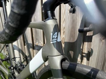 Used 14carbon 14carbon Custom Shimano 105 2021 Road & Gravel, Light Gray — image 3 of 15