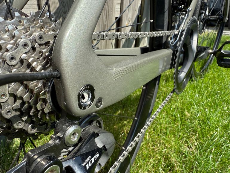 Used 14carbon 14carbon Custom Shimano 105 2021 Road & Gravel, Light Gray — image 8 of 15