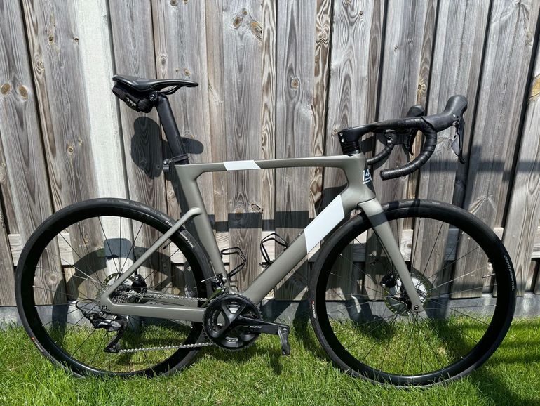 Used 14carbon 14carbon Custom Shimano 105 2021 Road & Gravel, Light Gray — image 1 of 15