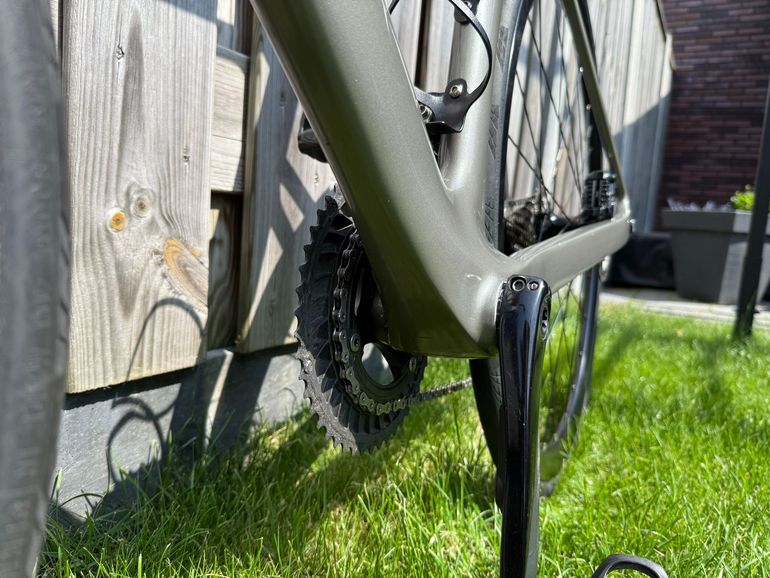 Used 14carbon 14carbon Custom Shimano 105 2021 Road & Gravel, Light Gray — image 12 of 15