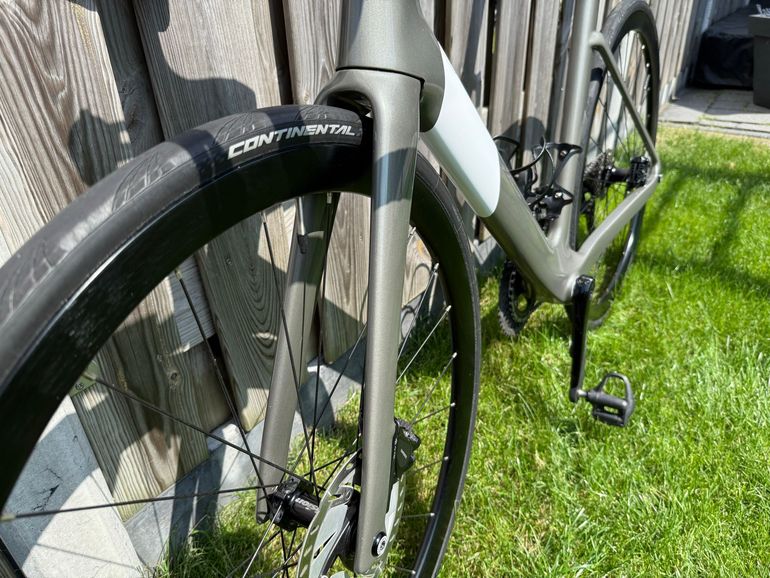 Used 14carbon 14carbon Custom Shimano 105 2021 Road & Gravel, Light Gray — image 11 of 15