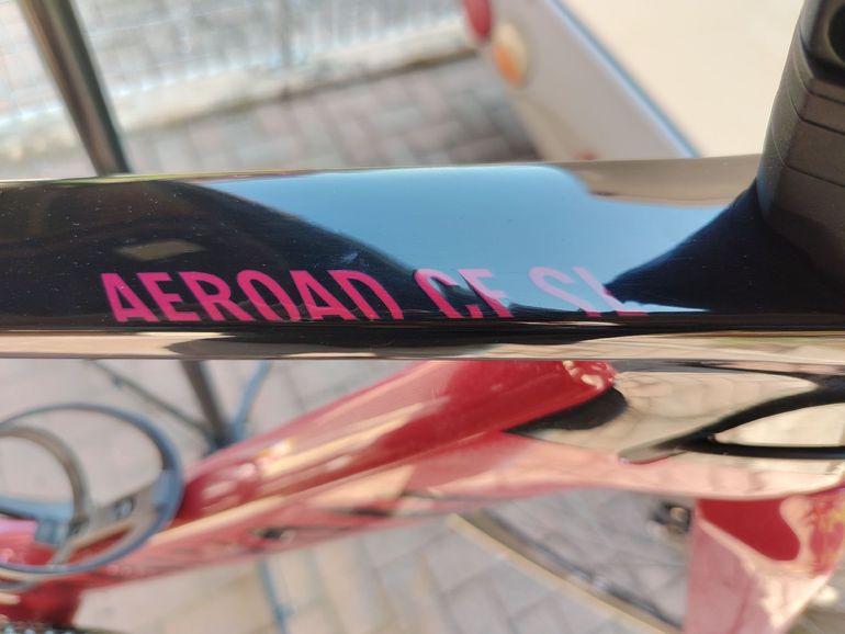 Used Canyon Aeroad CF SL 8 Disc 2023 2023 Road & Gravel, Red — image 9 of 10