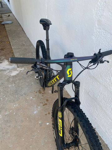 Scott Spark Rc AXs Custom SRAM GX Eagle AXS 2021 Mountainbike usato, Nero — immagine 2 di 3