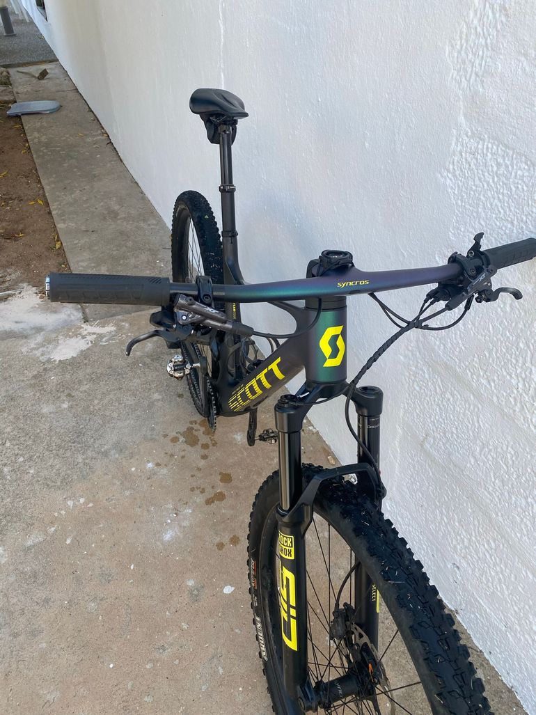 Used Scott Spark Rc AXs Scott Spark Rc AXs Custom SRAM GX Eagle AXS 2021 Mountainbike, Black — image 2 of 3