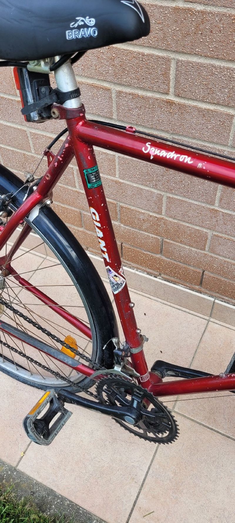 Used Giant Squadron 1992 Urban, Red — image 7 of 10