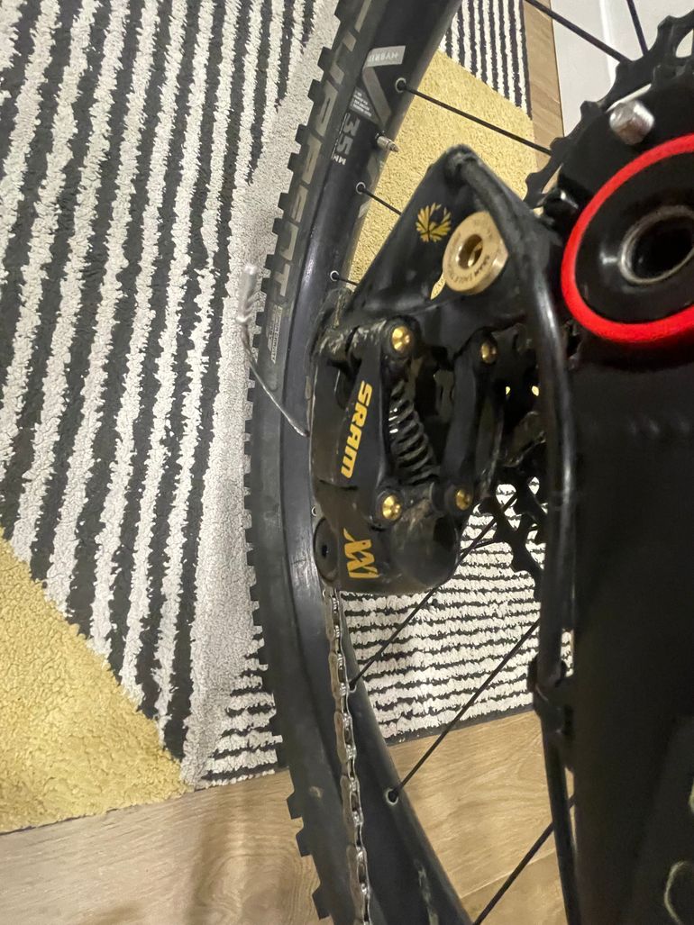 Used Orbea Wild FS 10 2019 2019 Mountainbike, Red — image 5 of 8