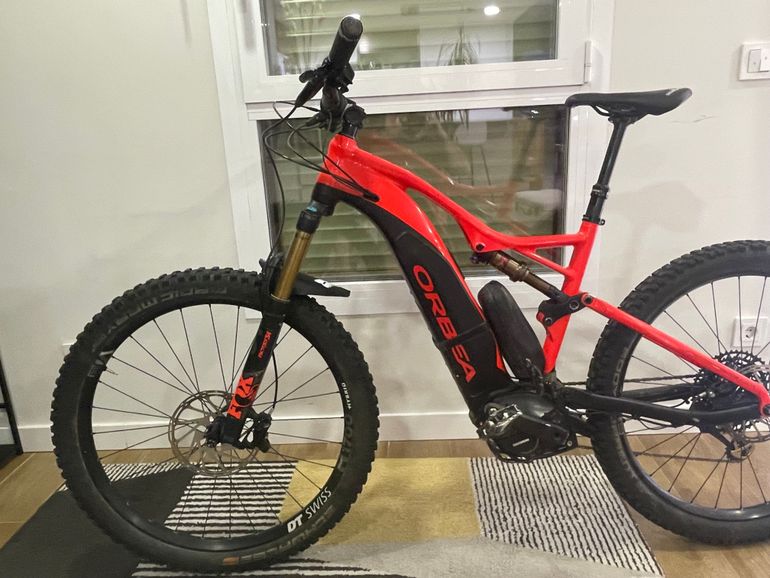 Used Orbea Wild FS 10 2019 2019 Mountainbike, Red — image 4 of 8