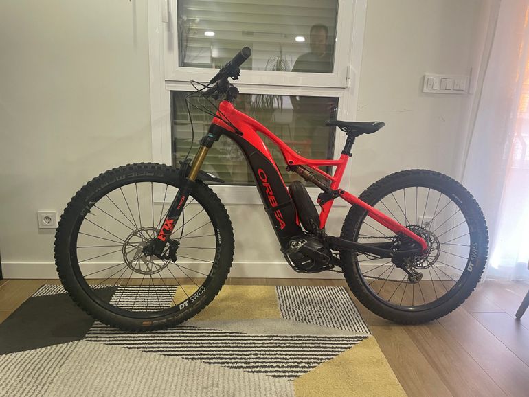 Used Orbea Wild FS 10 2019 2019 Mountainbike, Red — image 2 of 8