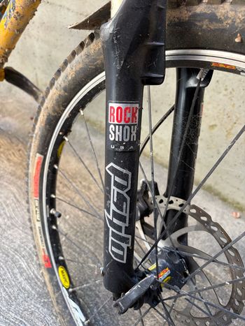 Used Santa Cruz Heckler Shimano Deore XT 2001 Mountainbike, Orange — image 5 of 6
