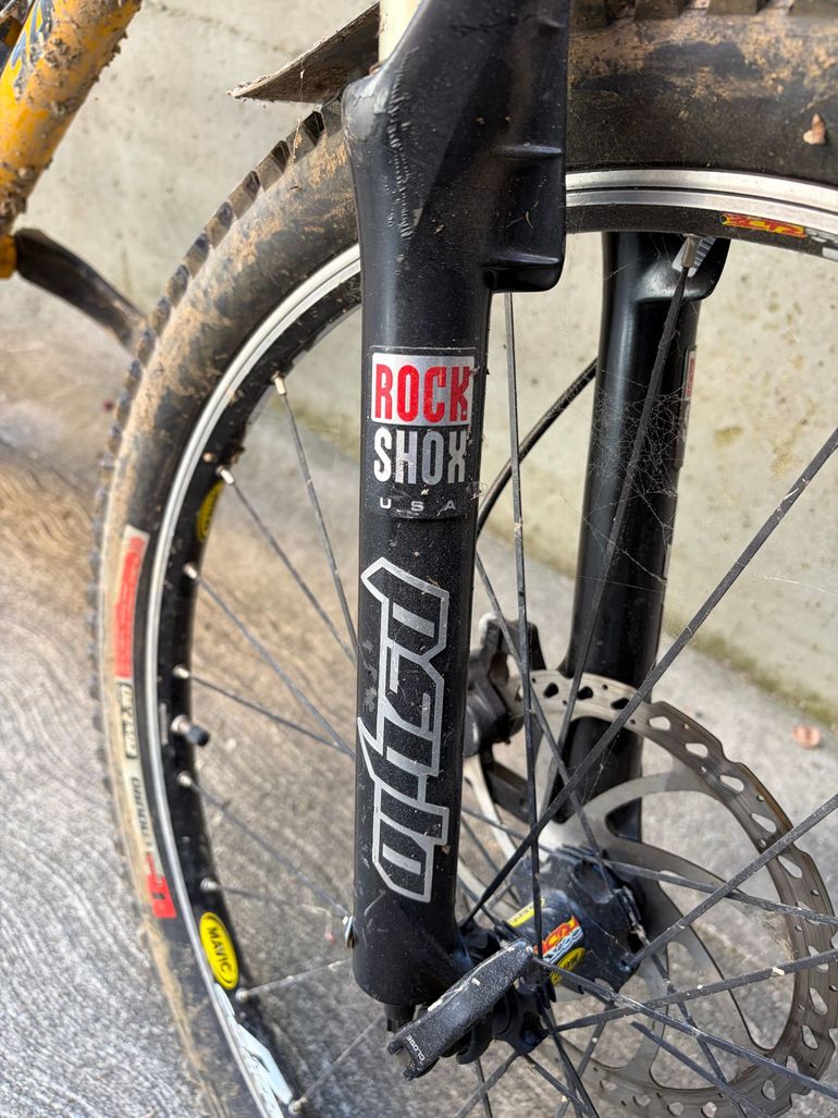 Used Santa Cruz Heckler Shimano Deore XT 2001 Mountainbike, Orange — image 5 of 6