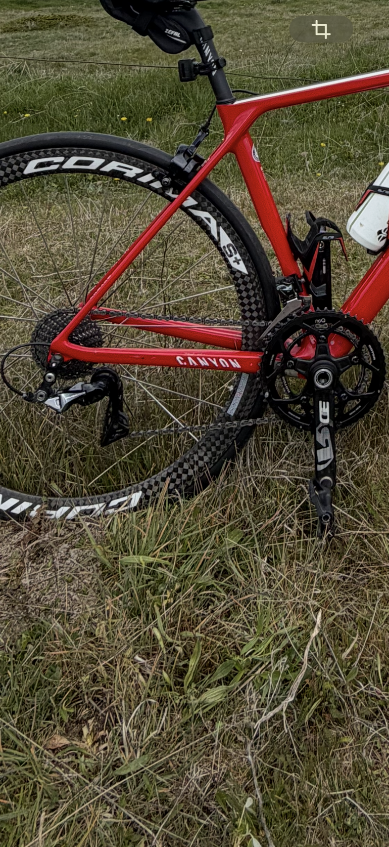 Used Canyon Ultimate CF SLX 9.0 2019 2019 Road & Gravel, Red — image 3 of 5