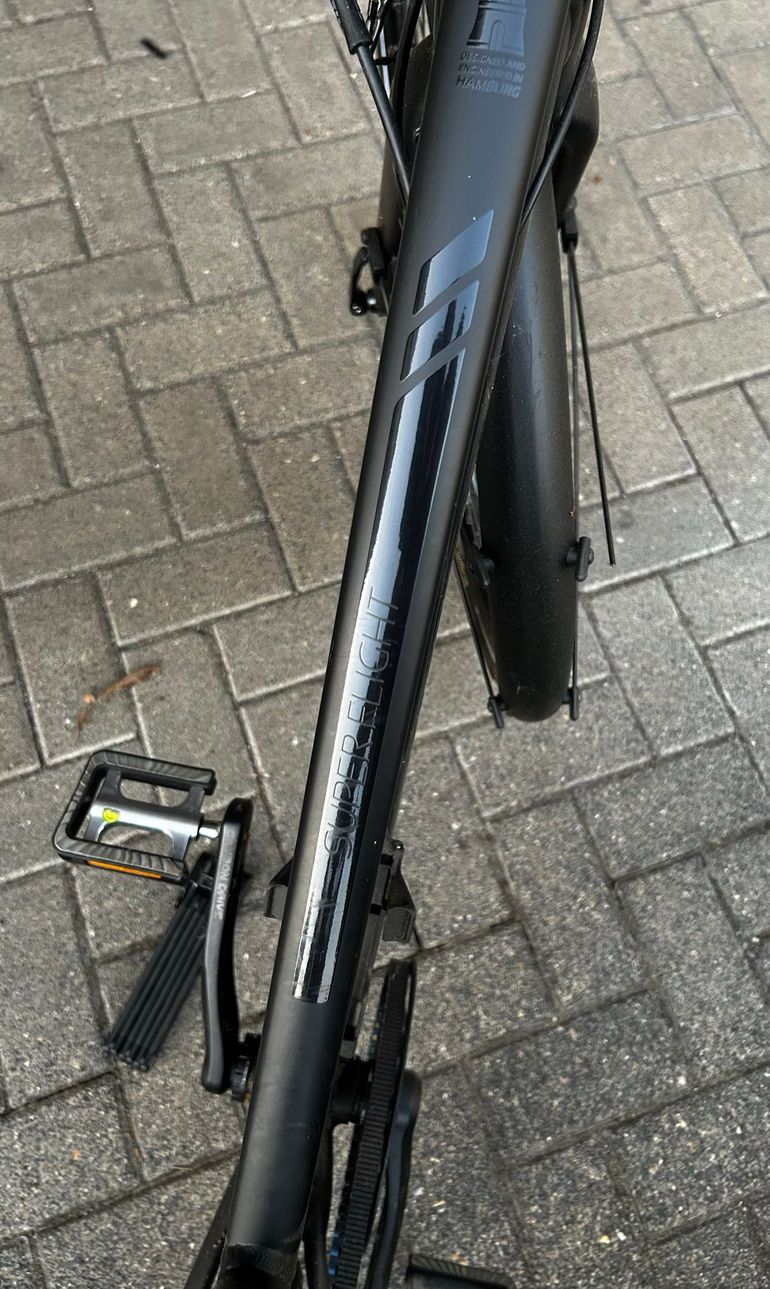 Used Stevens Super flight Shimano Deore 2021 Urban, Black — image 8 of 15