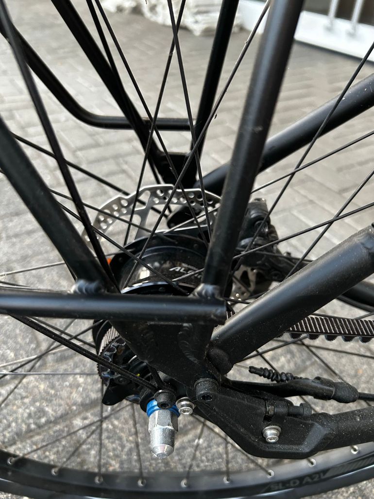 Used Stevens Super flight Shimano Deore 2021 Urban, Black — image 12 of 15