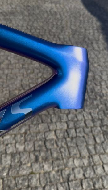 Used Specialized S-Works Tarmac SL8 Frameset - FACT 12r Carbon 2026 Frameset 2026 Road & Gravel, Blue — image 10 of 11