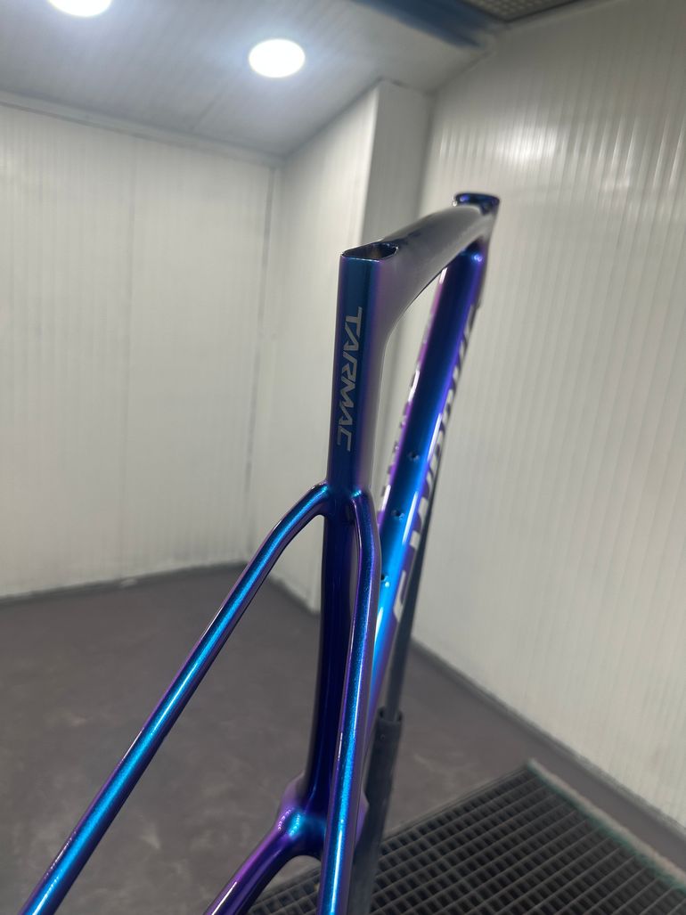 Used Specialized S-Works Tarmac SL8 Frameset - FACT 12r Carbon 2026 Frameset 2026 Road & Gravel, Blue — image 4 of 11