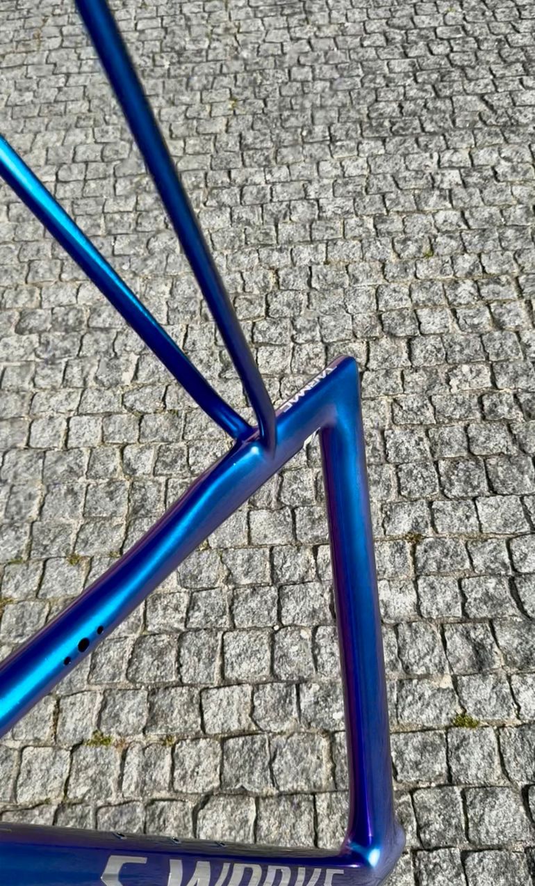 Used Specialized S-Works Tarmac SL8 Frameset - FACT 12r Carbon 2026 Frameset 2026 Road & Gravel, Blue — image 7 of 11
