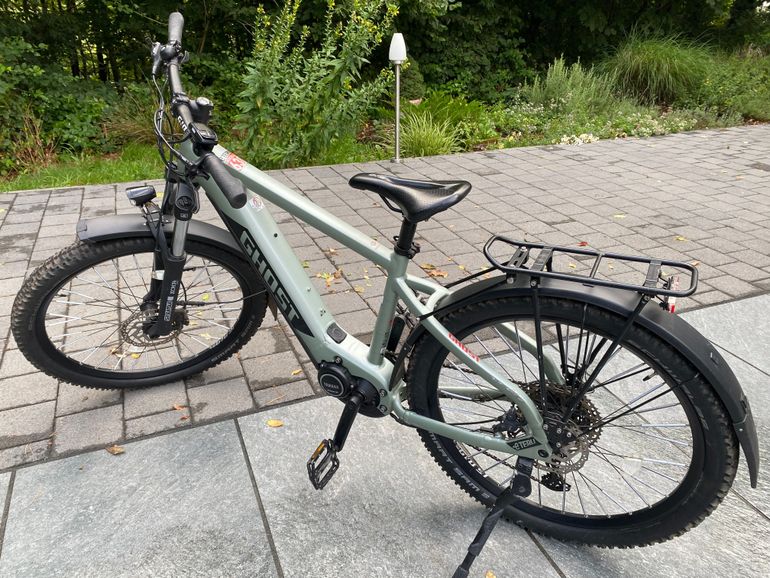 Used Ghost E-Teru Shimano Deore XT 2022 Mountainbike, Light Gray — image 4 of 8