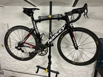 Used Ridley Noah Campagnolo Super Record EPS 2017 Road & Gravel, Black — image 2 of 14