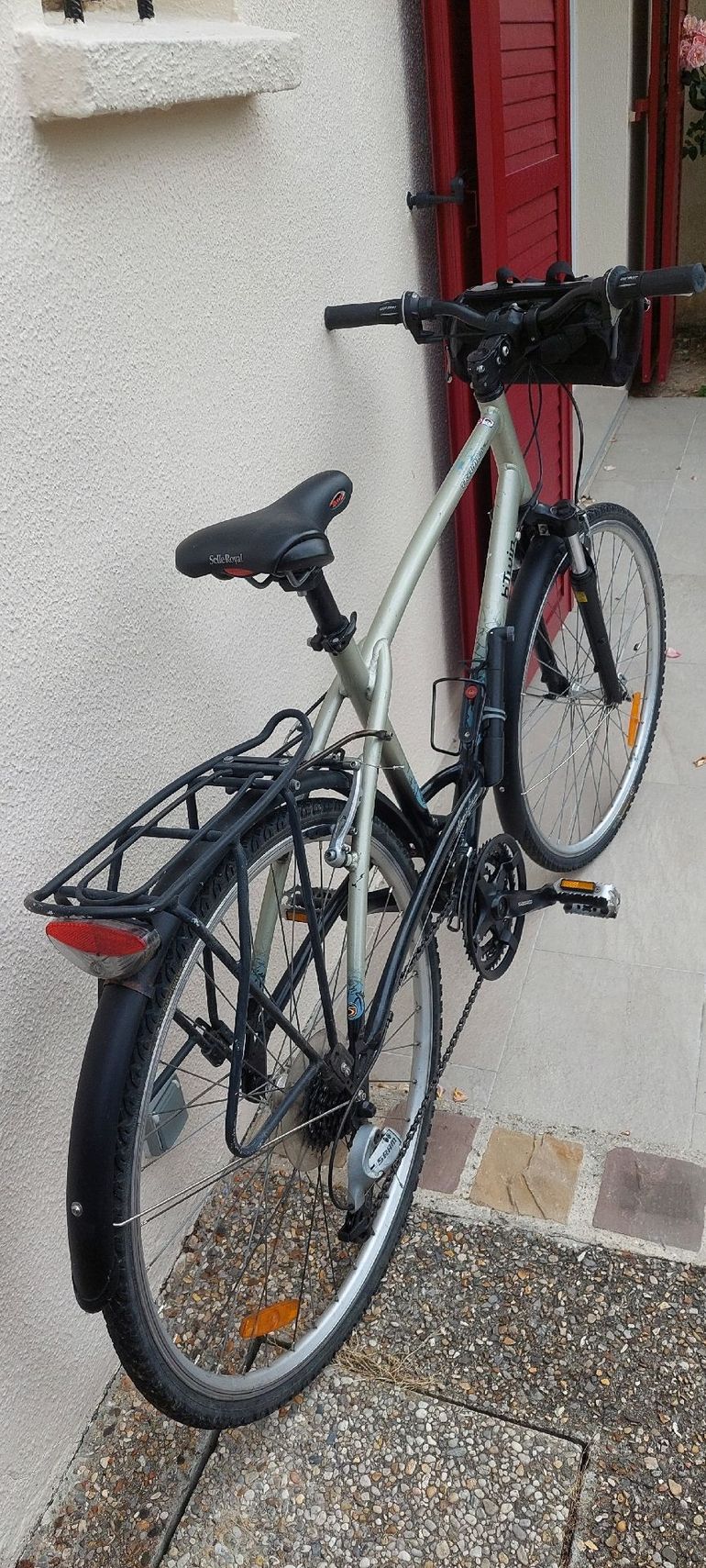 Used B’TWIN B’TWIN Custom Urban, Light Gray — image 4 of 5