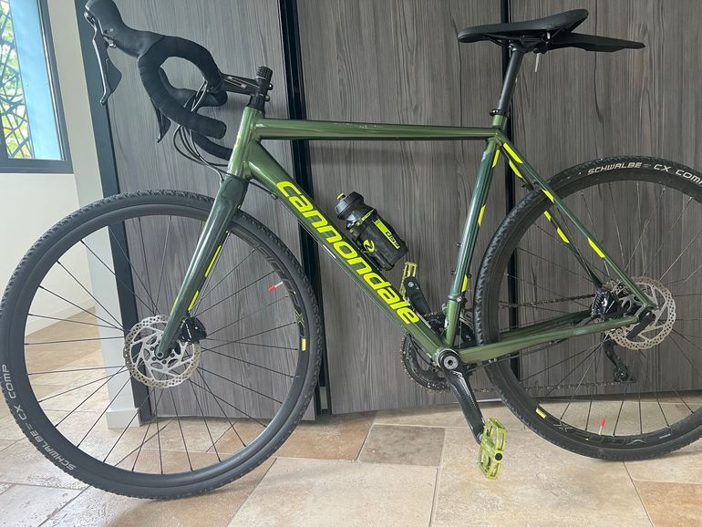 Used Cannondale CAADX 105 SE 2019 2019 Road & Gravel, Green — image 2 of 9