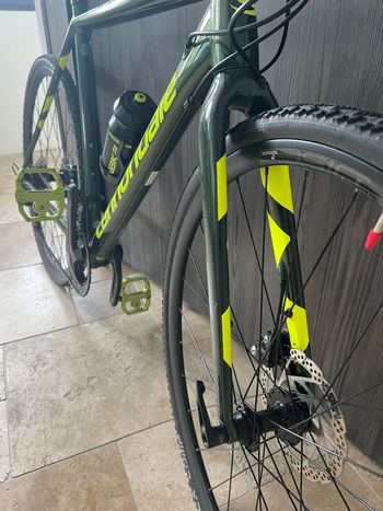 Used Cannondale CAADX 105 SE 2019 2019 Road & Gravel, Green — image 7 of 9