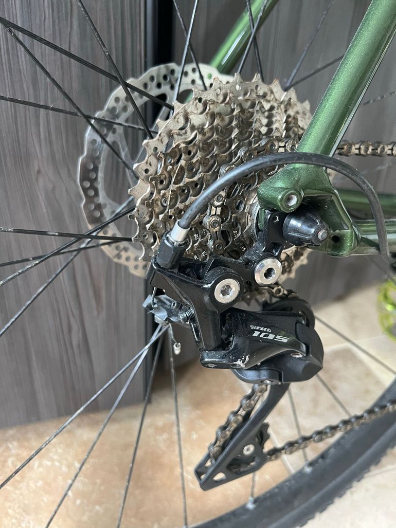 Used Cannondale CAADX 105 SE 2019 2019 Road & Gravel, Green — image 6 of 9