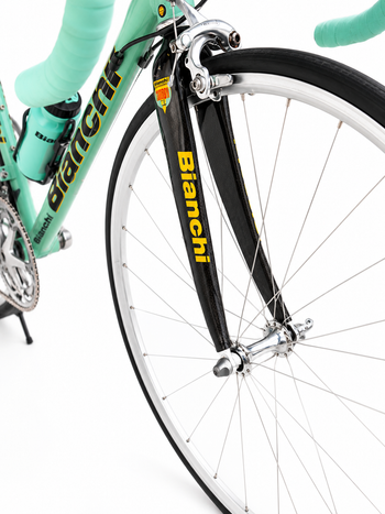 Used Bianchi Bianchi Custom Campagnolo Record 1998 Road & Gravel, Blau — image 6 of 7