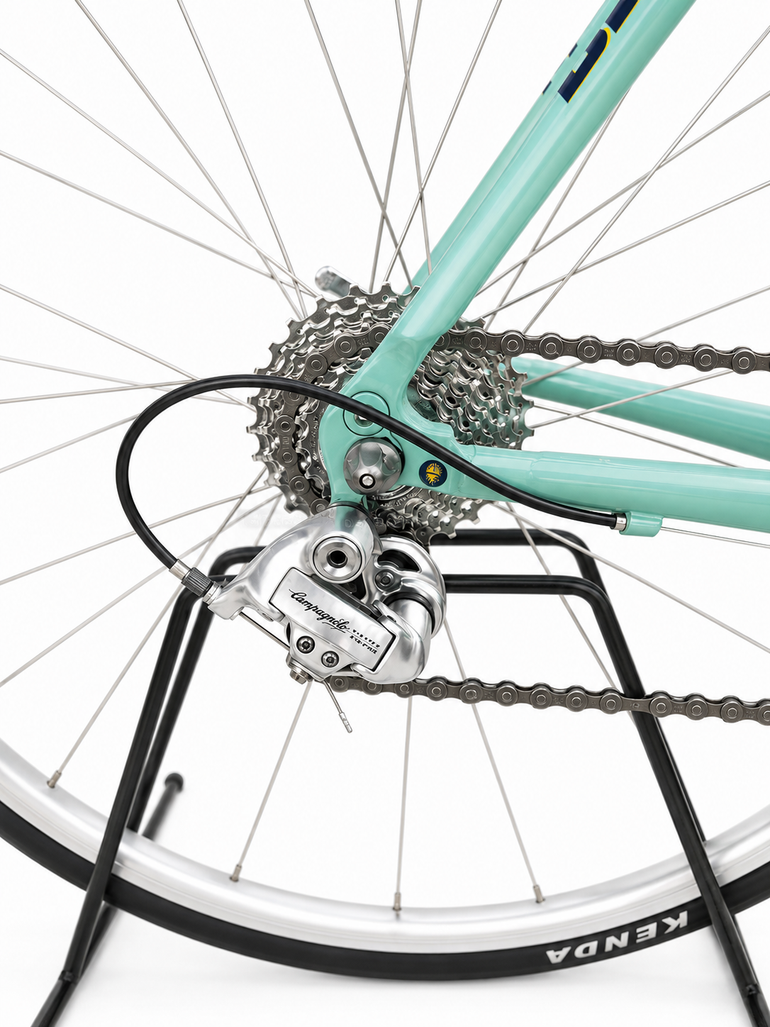 Used Bianchi Bianchi Custom Campagnolo Record 1998 Road & Gravel, Blau — image 5 of 7