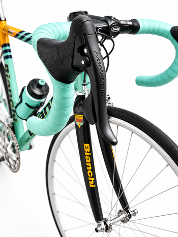 Used Bianchi Bianchi Custom Campagnolo Record 1998 Road & Gravel, Blau — image 4 of 7