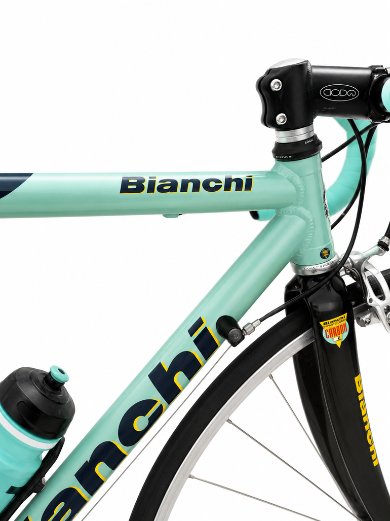 Used Bianchi Bianchi Custom Campagnolo Record 1998 Road & Gravel, Blau — image 3 of 7