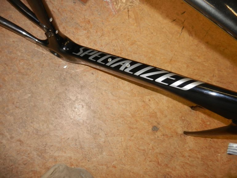 Used Specialized Vías Frameset 2020 Road & Gravel, Light Gray — image 7 of 14