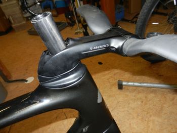 Used Specialized Vías Frameset 2020 Road & Gravel, Light Gray — image 5 of 14