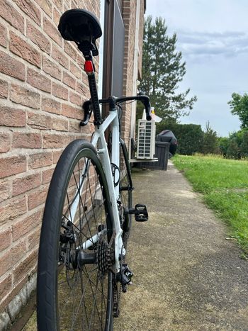 Used TRIBAN Rennrad Radtouren RC120 Scheibenbremsen hellgrau 2026 2026 Road & Gravel, White — image 7 of 7