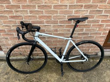 Used TRIBAN Rennrad Radtouren RC120 Scheibenbremsen hellgrau 2026 2026 Road & Gravel