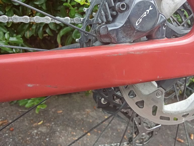 Used Canyon Grizl CF SL 8 1by 2024 2024 Road & Gravel, Red — image 8 of 15