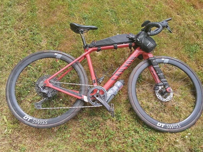 Used Canyon Grizl CF SL 8 1by 2024 2024 Road & Gravel, Red — image 1 of 15