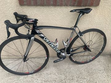 Used Specialized Tarmac SL4 Pro Frameset 2014 2014 Road & Gravel, Light Gray — image 2 of 6