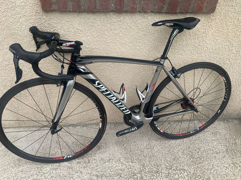 Used Specialized Tarmac SL4 Pro Frameset 2014 2014 Road & Gravel, Light Gray — image 2 of 6