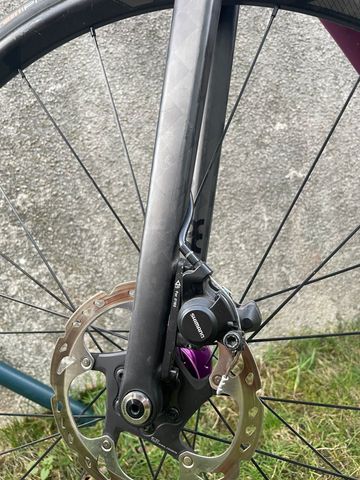 Used Cube Axial PRO 2020 Road & Gravel, Purple — image 6 of 12