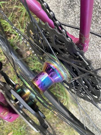Used CUBE Cube Axial PRO 2020 Road & Gravel, Purple — image 4 of 12