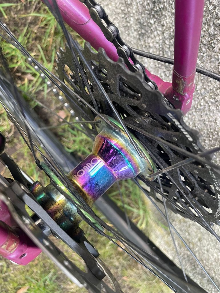 Used CUBE Cube Axial PRO 2020 Road & Gravel, Purple — image 4 of 12