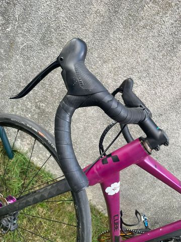 Used Cube Axial PRO 2020 Road & Gravel, Purple — image 3 of 12