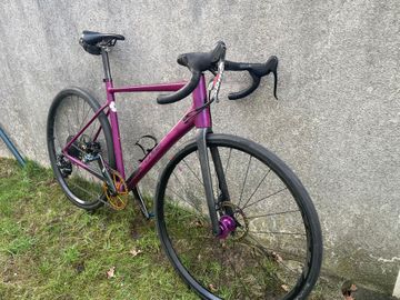 Used Cube Axial PRO 2020 Road & Gravel, Purple — image 2 of 12