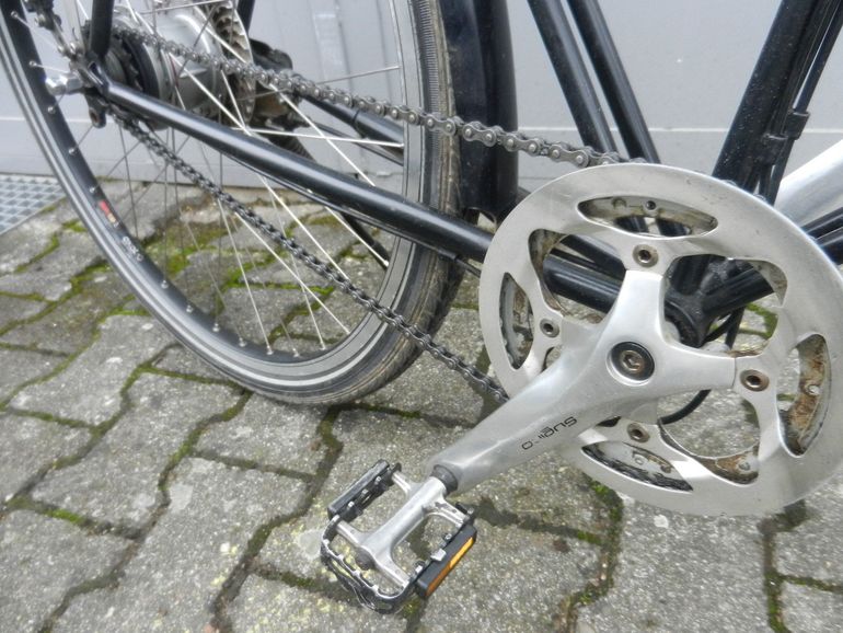 Used Pedersen Pedersen Rad SON Nabe 8x Nexus Rollenbremse Schwalbe Marathon Plus Urban, Black — image 22 of 27