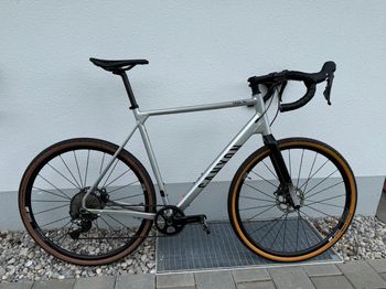Used Canyon Grail 7 1by 2021 2021 Road & Gravel, Light Gray — image 8 of 12