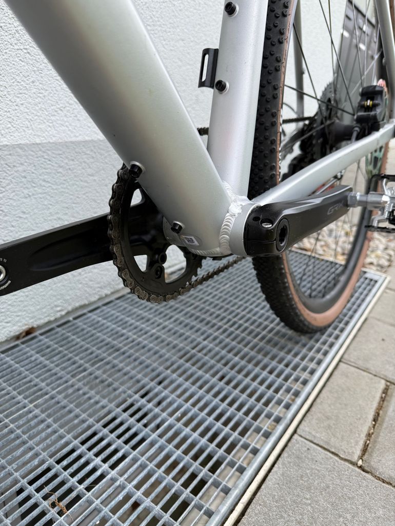 Used Canyon Grail 7 1by 2021 2021 Road & Gravel, Light Gray — image 7 of 12