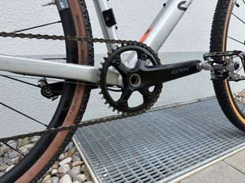 Used Canyon Grail 7 1by 2021 2021 Road & Gravel, Light Gray — image 9 of 12